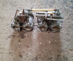 Dellorto DHLA40F Twin Side draft carburetor