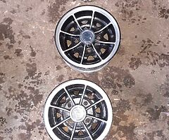 Dunlop D1 alloys Fits mini Or Bond Bug