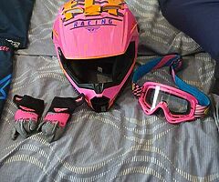 Girls motocross gear