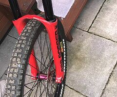 Specialized downhill mountain bike