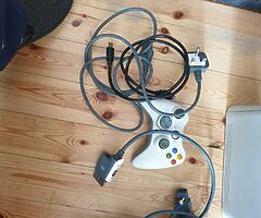 Xbox360 with 2 controllers headphones and games - Image 7/10