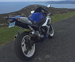 Suzuki gsxr1000trading in soon