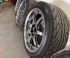 Volk rays gt-5 wheels 5x114.3 - Image 3/6