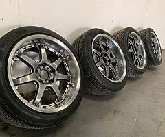 Volk rays gt-5 wheels 5x114.3 - Image 6/6