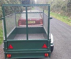 New 6x4 unused trailer removable mesh sides - Image 6/10
