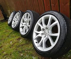 Audi Speedline 18" alloy wheels fit a4 a5 a6 a7 vw golf mk5 m6 mk7 passat cc sport caddy van seat