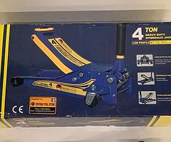 4 TON HEAVY DUTY LOW PROFILE TROLLEY JACK