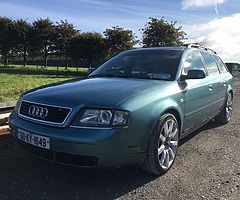 audi a6 1,9 tdi leather alloys tow bar-600€