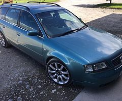 audi a6 1,9 tdi leather alloys tow bar-600€