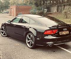 Audi A7 Sline Plus Black Edition