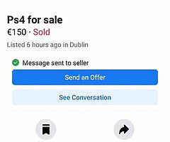 Not selling