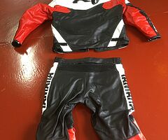 two piece leathers