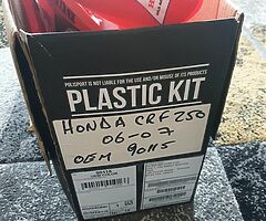 Plastic kit for crf250