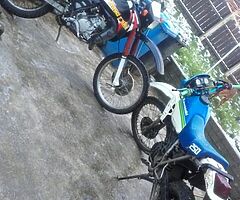 I am looking for a kmx 125 dr 125 etc