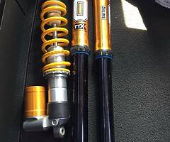 Full Ohlins suspension set up