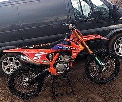 Full Ohlins suspension set up