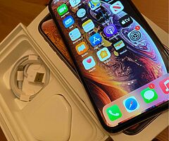 iPhone XS. Gold. 256gb. Unlocked