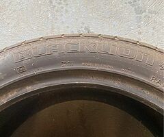 Tyre for 18 inch rim 245/45zr18