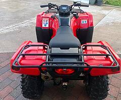 2014 Honda 420 2/4wd selectable farm quad - Image 5/9