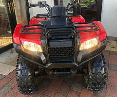 2014 Honda 420 2/4wd selectable farm quad - Image 8/9