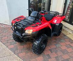 2014 Honda 420 2/4wd selectable farm quad - Image 9/9