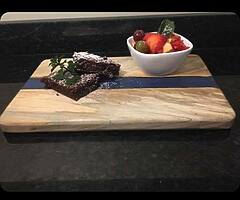 Handmade wooden products including Epoxy Chopping boards Bowls and Clocks - Image 10/10