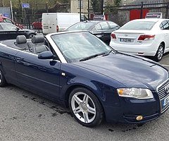 06 AUDI A4 2.0 TDI 140 BHP MANUAL CABRIOLET REDDY 2 DRIVE LTD MONASTEREVIN KILDARE