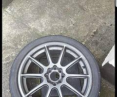 17" Tenzo R Mach 10 alloy wheels
