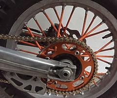 2012 KTM 85 SX Big Wheel Swap For 250 MX Bike.