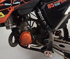 2012 KTM 85 SX Big Wheel Swap For 250 MX Bike. - Image 5/9