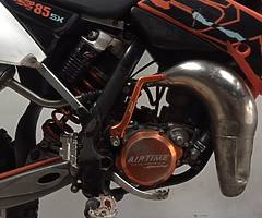 2012 KTM 85 SX Big Wheel Swap For 250 MX Bike. - Image 7/9