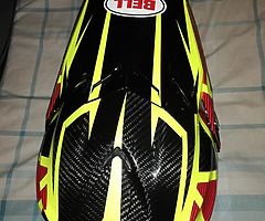 Bell Moto 9 carbon flex helmet - Image 4/10