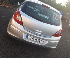 2012 opel corsa