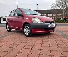 Toyota Yaris Nctd 1/20 taxed 4/19 low miles