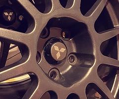 Mitsubishi Evo 8 FQ MR Rims/Alloy wheels - Image 2/3
