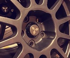 Mitsubishi Evo 8 FQ MR Rims/Alloy wheels
