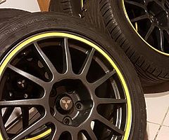 Mitsubishi Evo 8 FQ MR Rims/Alloy wheels - Image 3/3
