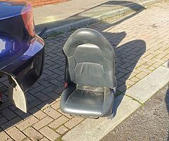 Toyota celica leather passenger seat vgc