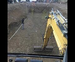 Ground work , digger hire