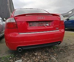 Audi A4 b6 door blades steering wheels twin pipes bumpers etc