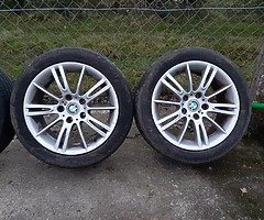 17" BMW MV3 alloys 5x120