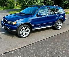 2003 BMW X5 sought after blue 130k miles auto tested to may