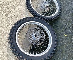 MX Wheels with tyres