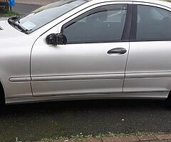 Mercedes C180,1.8 petrol,2005 ,automatc,for sale or swapp for a van.NCT expired .Car used everyday