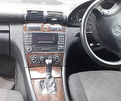 Mercedes C180,1.8 petrol,2005 ,automatc,for sale or swapp for a van.NCT expired .Car used everyday - Image 3/4