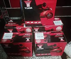 Motorcycle batteries