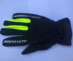 Motorbike Riding Full Finger Gloves. (Size: Medium)