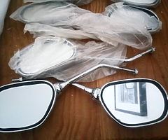 Motorbike wing mirrors £70 ono 8 sets of 2 not selling seperate