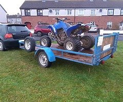 Quad  golf van trailer