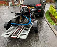 Quad  bike trailer 7x4